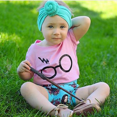 Children's hair band  models baby knotted hair band